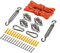 Hardware Kit Installation 5 Inch Stainless Steel Hardware Kit for Rectangular Shade Sail 304 Anti-Rust Stainless Steel