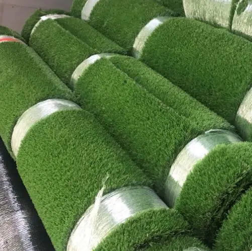 Decorative Green Thick Artificial Grass Simulation Lawn Football Court Artificial Turf