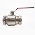 AVONFLOW FM High Temperature Straight Ball Valve with Tee Handle Manual Customizable OEM for Water Supply Ball Valves