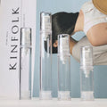 Best Selling Small Mini Lotion Pump Spray Bottles 5ml 10ml 12ml 15ml clear Airless Bottle for Cosmetics