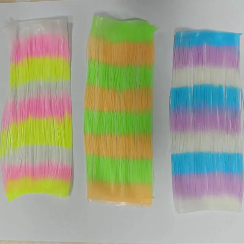 New Arriving Glow Silicone Fishing Skirts Fishing Silicone Skirt Strand Droshipping