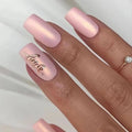 Wholesale 3D Nail Art Bride Ballerina False Nails Tips Pink Press on Nail Tips Artificial Fingernails with Custom Box