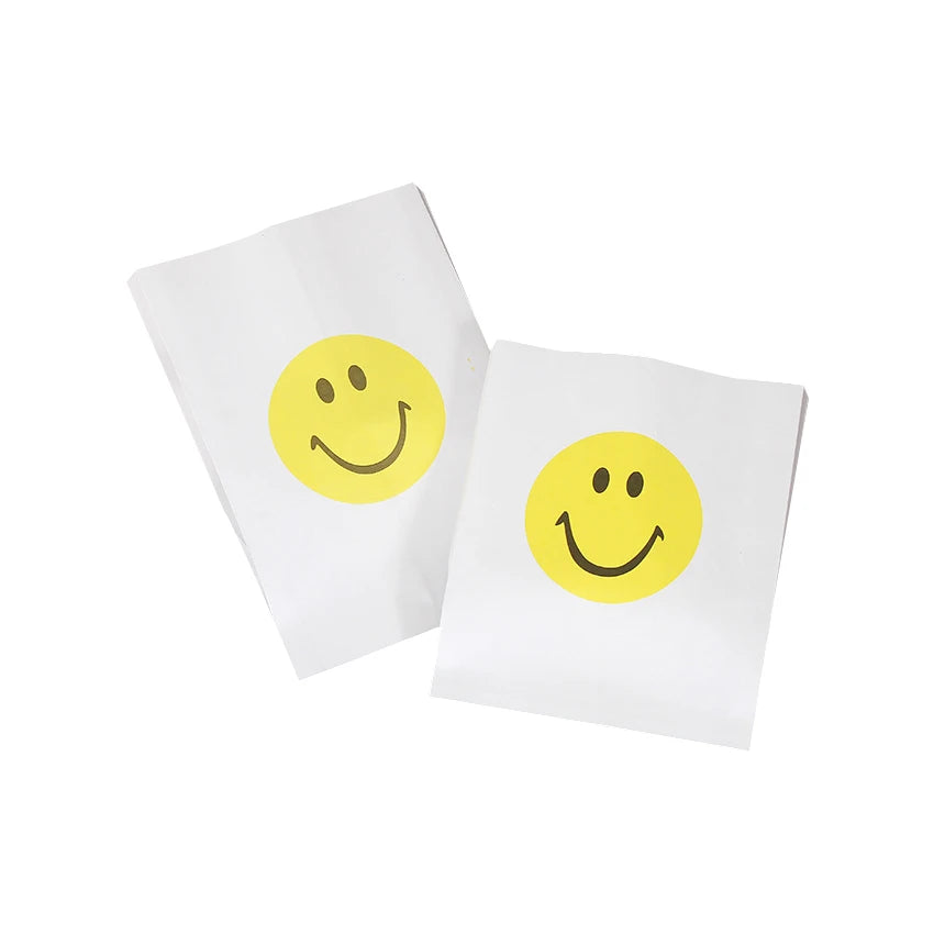 Custom Logo Biodegradable Greaseproof Paper Bags Custom Color Size for Takeaway Food French Fries Sandwich Burger Clothing