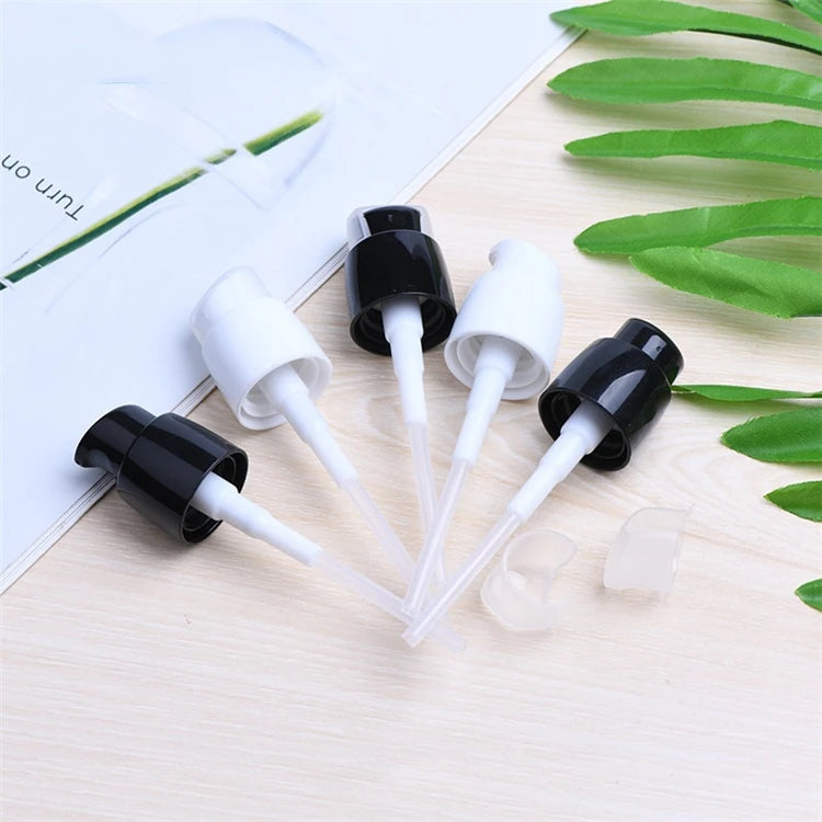 IBELONG 18mm White Black Plastic Lotion Essence Pump Sprayer for Bottles 18/410