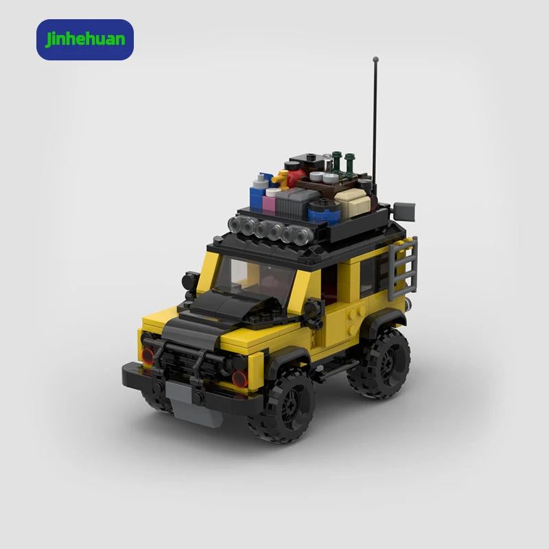 Brand New Bricks Building Blocks Yellow Sport Car for Kid Gift Mini Moc Bricks Model Orv Car Building Block Sets