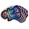 Hot Sale Self Adhesive Waterproof logo Labels Cartoon Stickers Custom Die Cut Holographic Custom Decorative Sticker