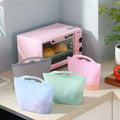 Microwaveable & Reusable Leakproof 1000ml/1200ml Food Grade Silicone Fresh-Keeping Zipper Bag Food Storage Freezer Bag