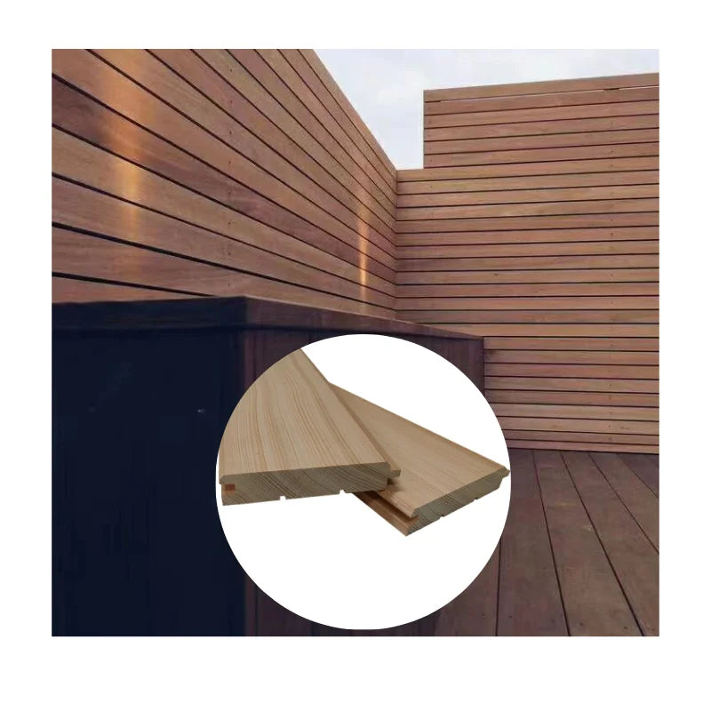 Best Price Pine Wood Siding Lightweight and Energy Efficient Mobile Home Exterior Siding