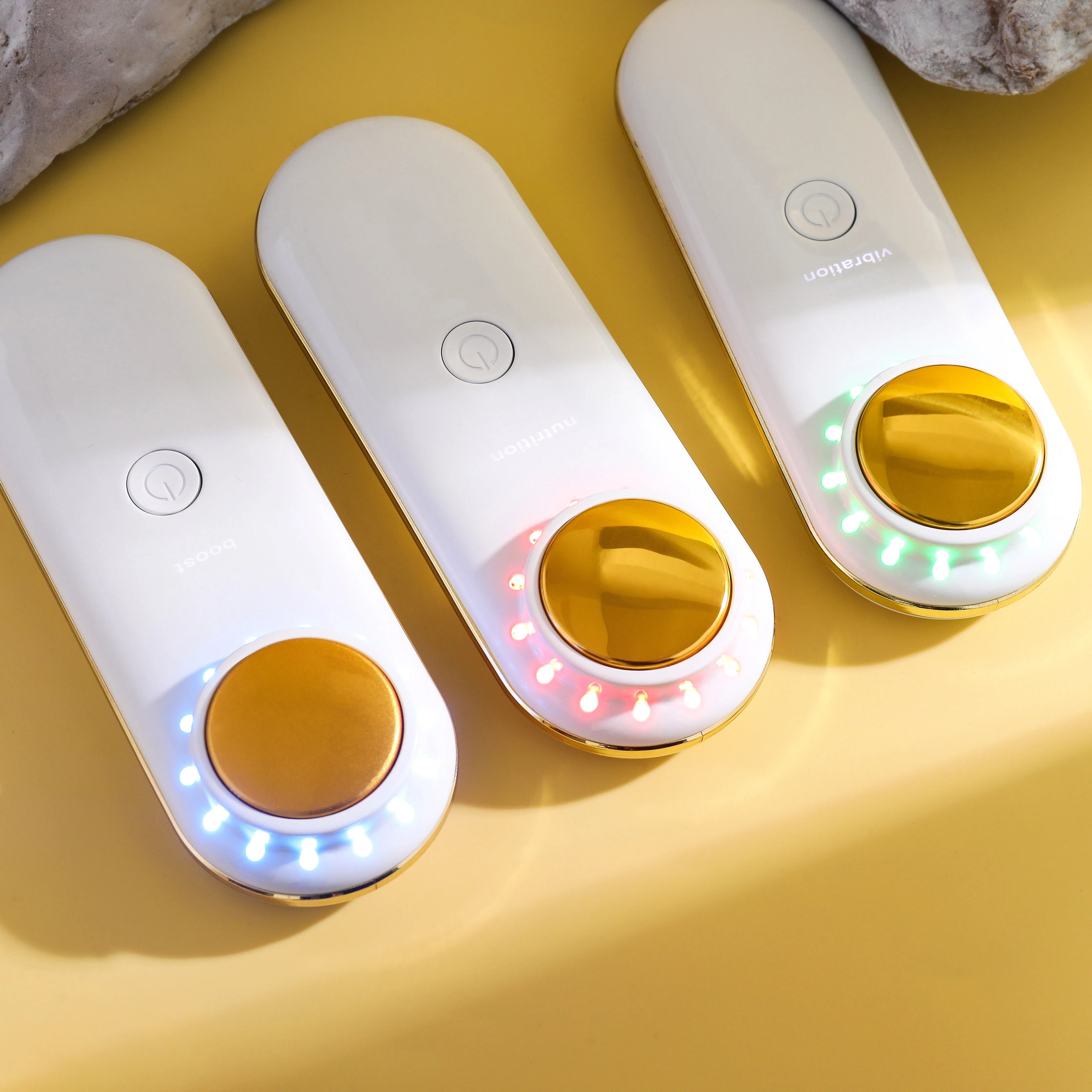 Home Use Trend Beauty Instrument Equipment Cold and Hot Facial Lifting Facial Massager Ice Hammer Facial