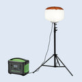 Moonlightia DC 60W White LED Light Tower IP65 with DC Battery 360 Beam Angle & 50000 Hours Lifetime