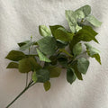 F300 Artificial Vines Wall Hanging Rattan Leaves Outdoor Garden Home Decoration Plastic Fake Leaf Green Plant Hanging Leaves