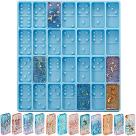 Epoxy Resin Domino Game Molds Diy Crafts Set Silicone Resin Custom Is Welcome