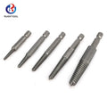 Wholesale Quick Change Drill Bits Damage Removal Screws 6PCS Damaged Hex Shank Screw Extractor Set for Metal Drilling