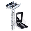 JDK Wholesale Double Edge Safety Razor Custom Logo Butterfly Open Cuchillas De Afeitar