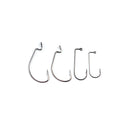 Crank Hook with Circular Hole Stainless Steel Red Crank Hook with Barb for Lure Fishing Freshwater Sea Bass Target Species