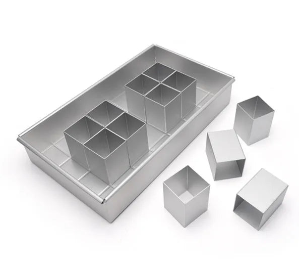 Cake Number Pan Non-Stick Carbon Steel  Letter Cake Molds Alphabet DIY Stencil  Rectangular Baking Pans Cake Number Pan