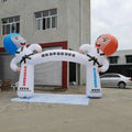 Inflatable Taekwondo Man Cartoon Model Taekwondo Boy Inflatable Decoration Tube