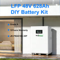 32kWh Solar Energy System 48V LiFePO4 Home Energy Storage Battery Kit for 51.2V 628Ah Lithium Battery Pack