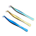 MCS-24A MCS-25A MCS-30A MCS-16-12C MCS-16-13C VETUS False Antistatic Stainless Steel Eyelash Tweezer