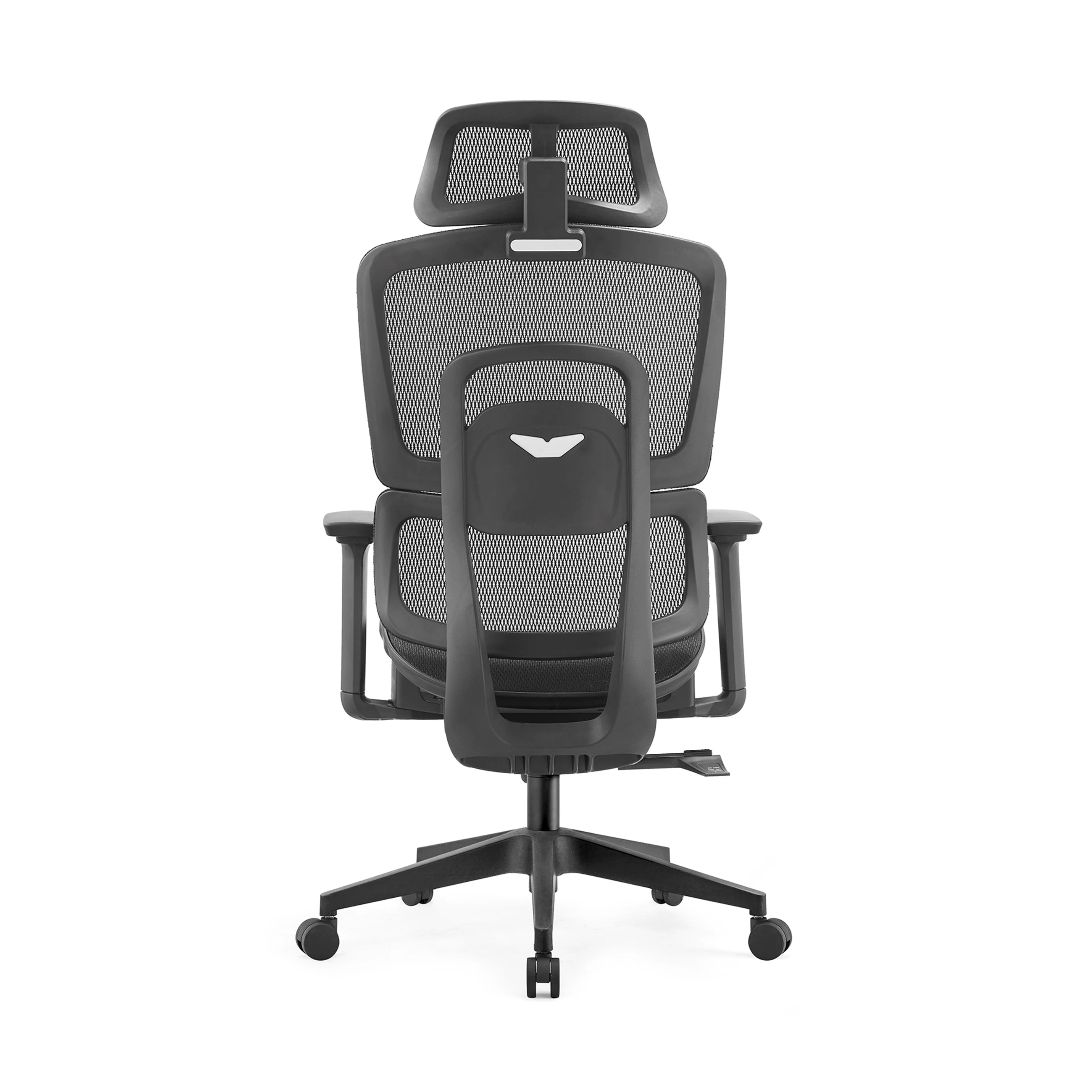 Home Office Full Mesh Swivel Revolving Guest Wheelchair Manager Office Chair for Office