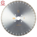Wholesale Industrial OEM 500mm Granite Stone Cutting Disc Key Slot Wet Cutting Circular Diamond Saw Blades for Granite Concrete