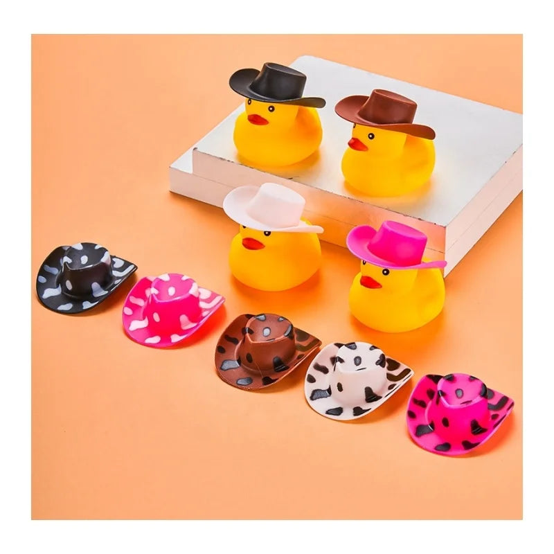 2023 Hot Selling Miniature Doll House Hat Mini Hat Toy Cowboy Hat Kids Toy Tiny Doll or Animals Dress Decoration
