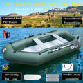 Thermal Weld Sealing 0 Glue 10.8 ft 330 cm PVC Inflatable Portable Pontoon Boat Air Mat Floor Rubber Dinghy for Sea Fishing