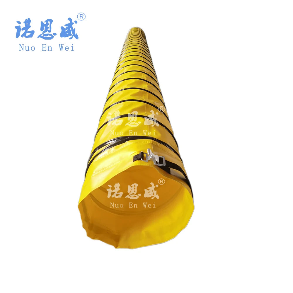 200mm 8inch 10m/piece Premium High-Quality Compressible Ventilation Ducts for Industrial Ventilation