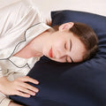 Premium Grade 6A Plain Silk Pillowcase 19momme 100% Pure Natural Mulberry Silk for Home & Hotel Use and Hair/Skin Health