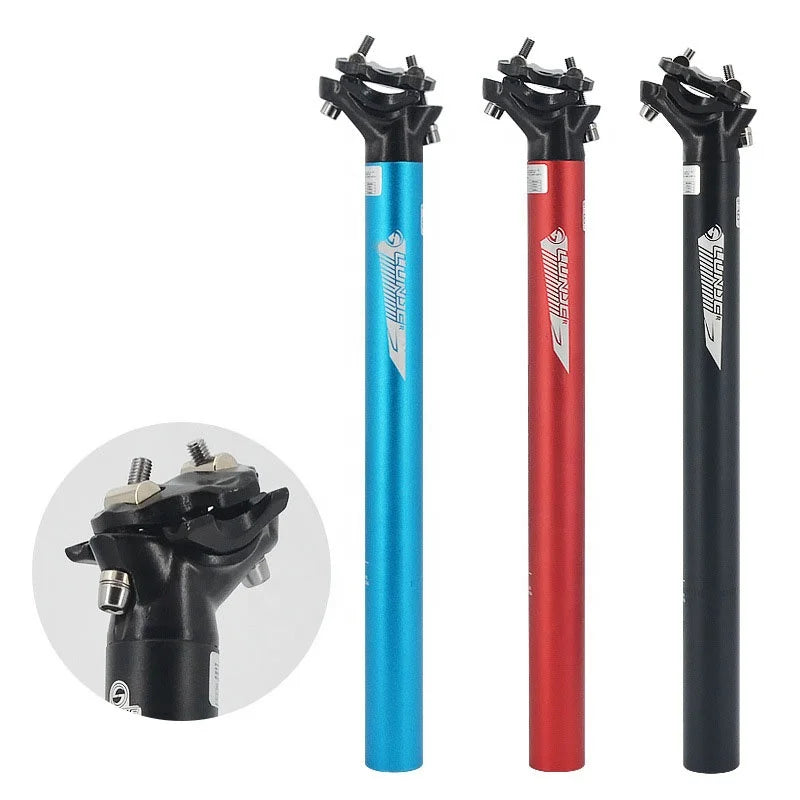 400mm Mountain Bicycle Seat Post Tube MTB Cycling Road Bike Seat Post 25.4/27.2/28.6/30.4/30.9/31.6mm Seat Post