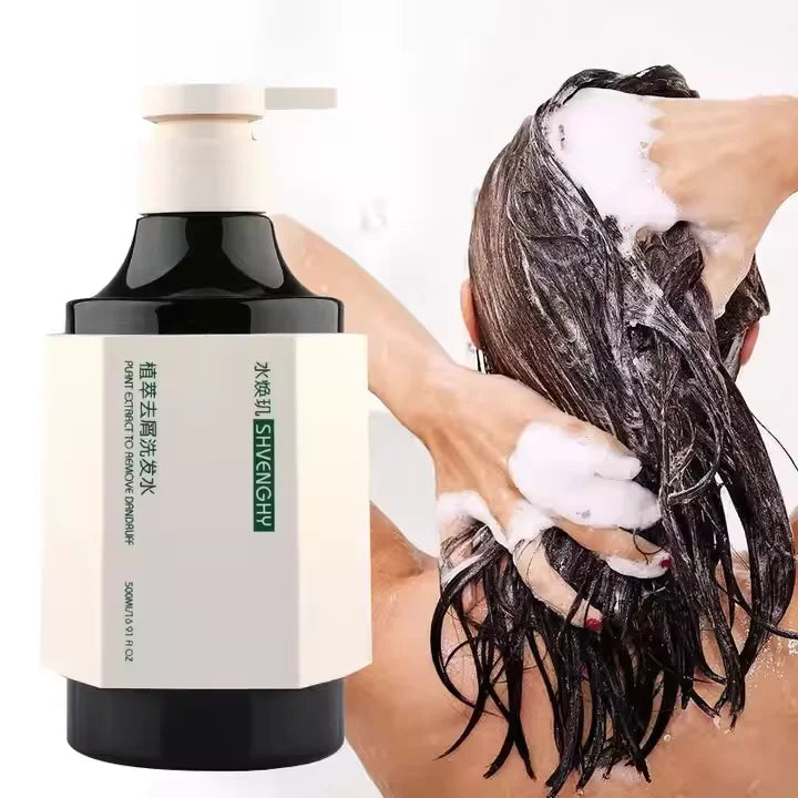 OVILZ Natural Herbal Oil Control Anti Dandruff Scalp Deep Cleansing Unisex Shampoo