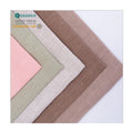Stock 100% Linen Fabric Breathable Medium Weight Soft Plain Dyed Stone Washed Suit Wholesale Clothing Cars Bags Bedding Home
