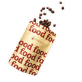 10x15 cm Factory Wholesale Food Packaging Doypack Stand up Pouch Plain Brown Kraft Paper Bag with clear Window and Zip Lock