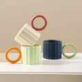 Hot Selling Nordic Creative Mug High-value Ins Style Ceramic Coffee Cup Home Simple Big Ear Ceramic Water Cup