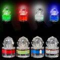Colorful ABS Mini LED Fishing Bait Light Waterproof Deep Drop Underwater Fish Lure Lamp Squid Strobe Lure Lights Made Plastic