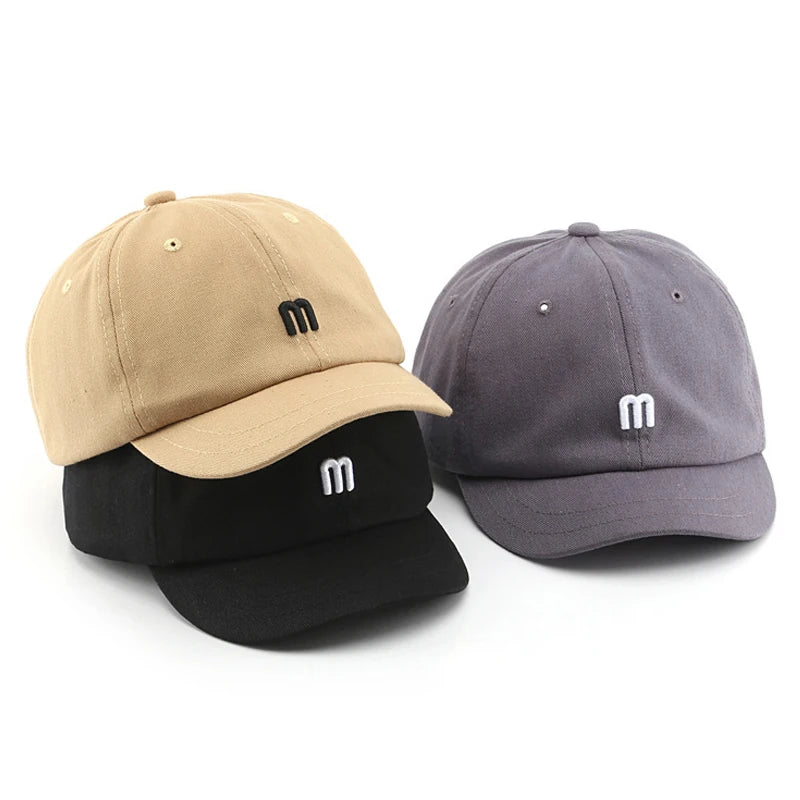 Factory Price Low MOQ 6 Panel Unisex Embroidered Dad Hats Adjustable Size Unstructured Cotton Baseball Cap with Short Brim MegaBDM