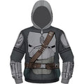 Fitspi Dropshipping Mandalorian Costume Hoodie Sweatshirt Bulk Order Custom Design Big And Tall Men