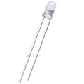 CZINELIGHT 3mm 5mm 8mm 10mm Round Head Transparent UV365/395nm 3v 30 Angle Led Diodes