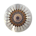 Picture of Round Modern Islamic Text for Home Decoration Abstract Printed on Aluminum Plate
