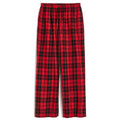 Fashion Design Women's Pajama Pants Buffalo Plaid Stretch Comfy Lounge Pants Drawstring Sleep Bottoms With Pockets