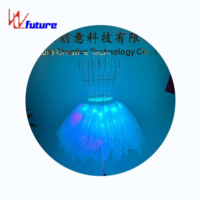 Hight Quality Lights LED Bottle Girl Costume Girl Club Outfit Dance Performance Wear