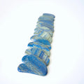 HY Handmade healing stones lapis luzil guasha board heart shape body massage
