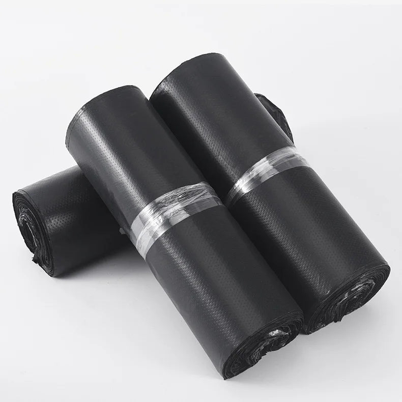 Many Size Available Custom Recyclable Compostable Biodegradable Black Padded Polly Poly Mailer Bag for Clothes Underwear