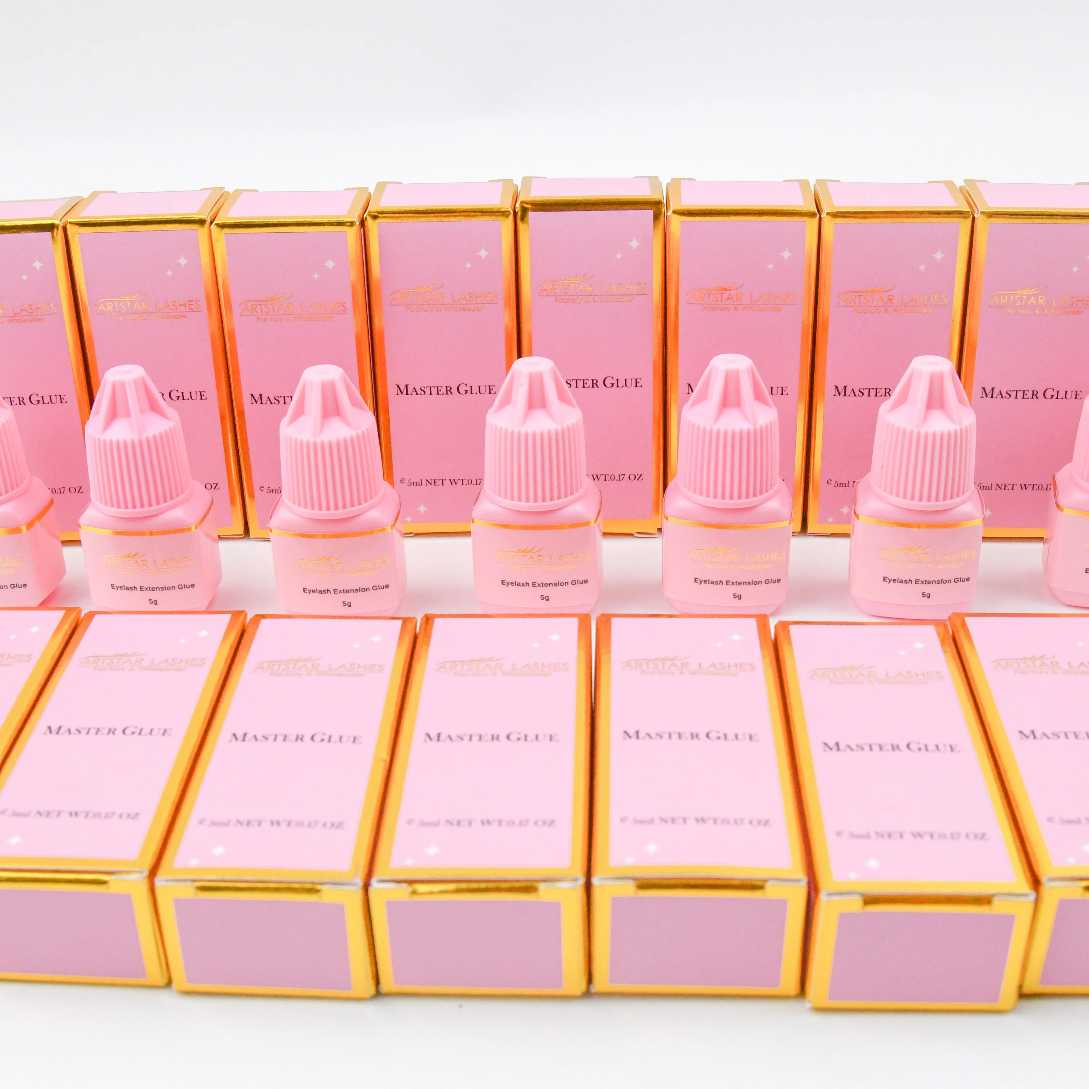 Professional Korea 5ML Fast Dry Eyelash Glue Oil Resistant Adhesive Lashes Private Label Free Quick Technology Certified MSDS
