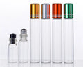 1ml 2ml 3ml 5ml 10ml 12ml 15ml Empty Roller Bottle with Stainless Steel Roller Ball Essential Oil Perfume Glass Bottle