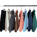 Plain Fleece Sweatshirt 360gsm Hoodies Heavyweight 2 Two Way Zipper Hoodie Men 360 Gsm Blank High Quality Double Zipper Hoodie
