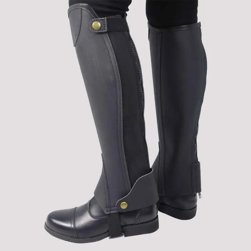 Horse Riding Leg Protectors Comfortable Anti-Wear Chaps for Adults and Children Equestrian Equipment Set
