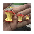 Resin Simulation Apple Core Charms Fruits Pendant ForJewelry Making DIY Jewelry Findings Accessories Making