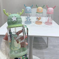 580ml Travel Outdoor 2023 New Products Bulk Cute Leak Proof Plastic Water Bottle for Kids in School