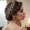 Bridal Wedding Hair Accessories Luxury Rhinestone Headband Hair Vine for Women Headpiece
